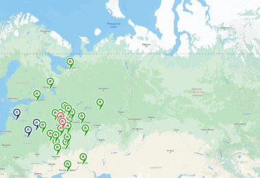 Наши представители в регионах